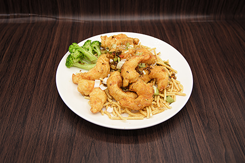 sf18. salt & pepper jumbo peeled shrimp 椒盐大虾